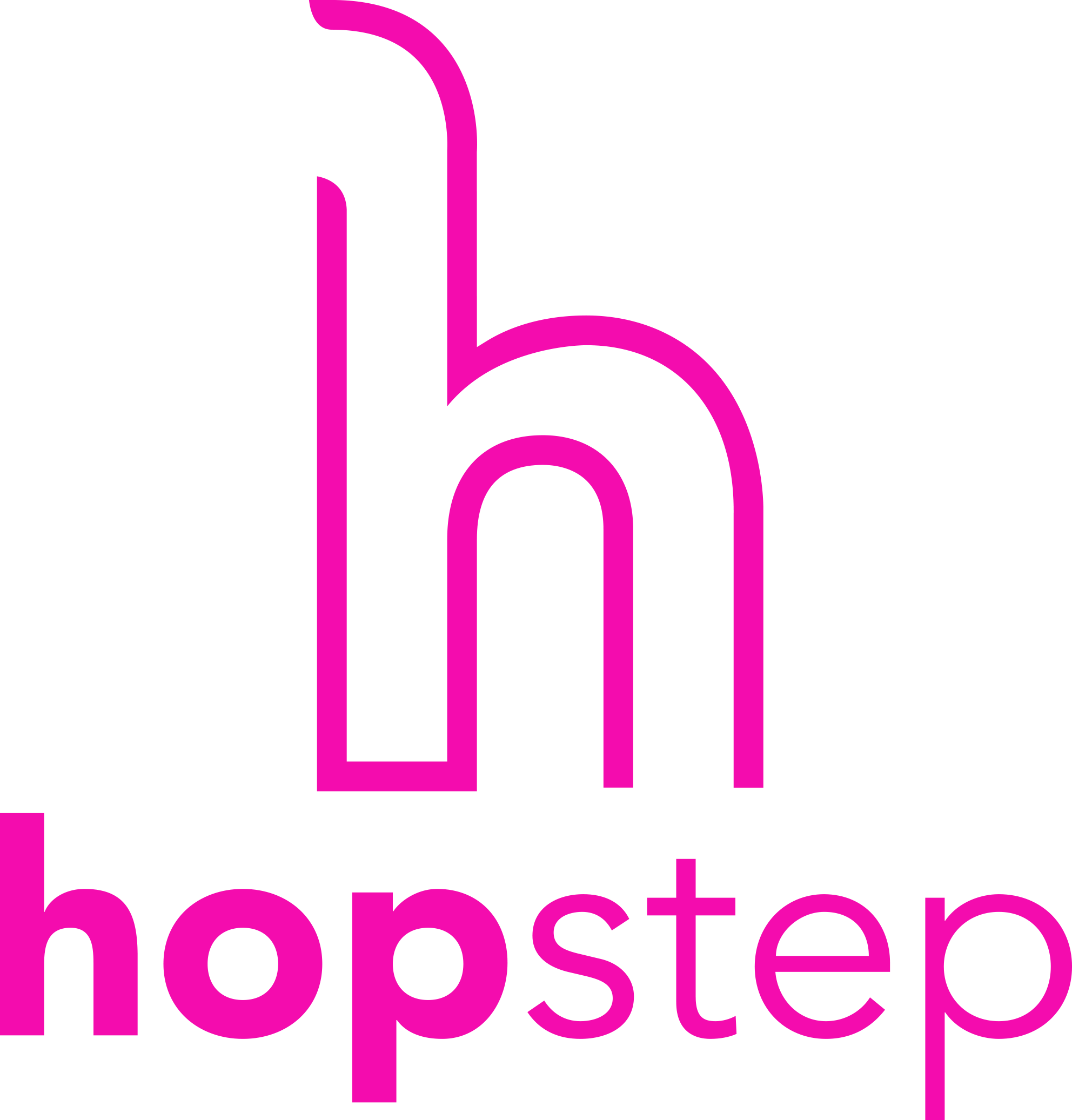 Hopstep v1 pink tile web
